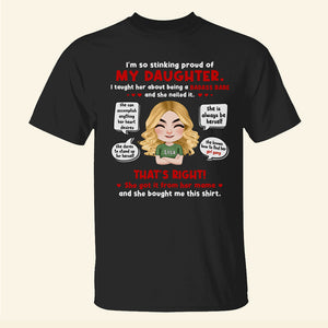 I'm So Stinking Proud Of My Daughter - Personalized Shirt - Mother's Day Shirt - Mother's Day Gift - Gift For Mom - Shirts - GoDuckee