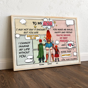 Mother's Day 01nali170323tm Personalized Canvas Print - Poster & Canvas - GoDuckee