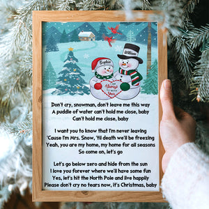 I Am Always With You, Heaven Couples Poster Canvas Gift For Christmas - Poster & Canvas - GoDuckee