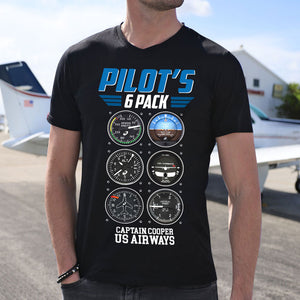Personalized Pilot Shirt, Gift For Him - Shirts - GoDuckee