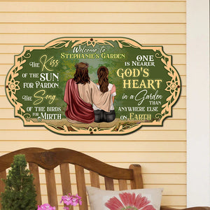 The Kiss Of The Sun For Pardon Personalized Gardening Metal Sign - Metal Wall Art - GoDuckee