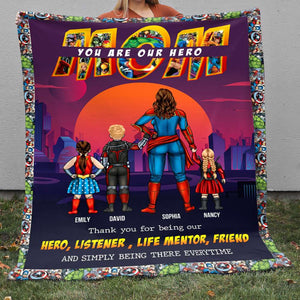 Gift For Family 03DNDT030423TM Personalized Blanket - Blanket - GoDuckee