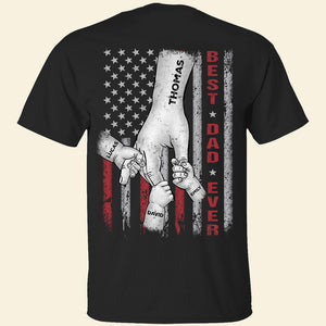 Hand In Hand Dad And Kid 01OHDT190423 Personalized Tshirt, Hoodie, Sweatshirt - Shirts - GoDuckee