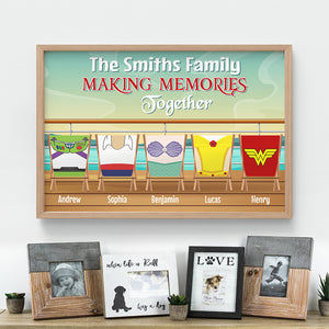 Cruising Family Making Memories Personalized Canvas Print - Poster & Canvas - GoDuckee