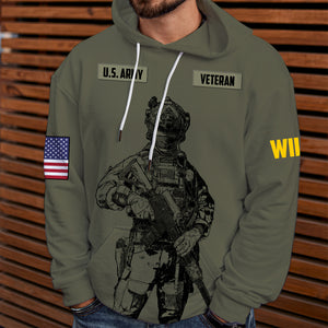 Personalized Veteran 3D Shirts - Vet Bod Like Dad Bod - AOP Products - GoDuckee