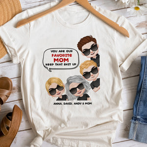 You Are My Favorite Mom - Mother's Day Shirt - Mother's Day Gift - Personalized Shirt - Gift For Mom - Shirts - GoDuckee