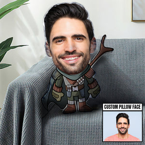 Dad Custom Shape Pillow Gift For Dad - Pillow - GoDuckee