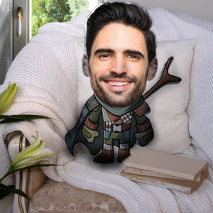 Dad Custom Shape Pillow Gift For Dad - Pillow - GoDuckee