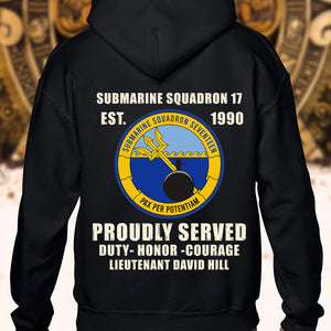 Personalized Veteran Shirts - Proudly Served Duty Honor Courage- Custom Military Unit - Shirts - GoDuckee