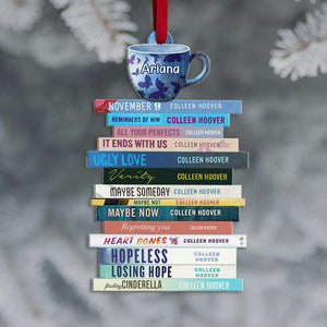 It Ends With Us C.H Book Series, Personalized Acrylic Ornament, Christmas Gift For Book Lovers - Ornament - GoDuckee