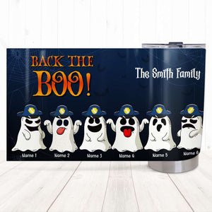 Personalized Police Family Tumbler - Back The Boo - Tumbler Cup - GoDuckee