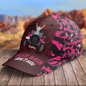 Personalized Car Classic Cap, Car Hair Don't Care - Classic Cap - GoDuckee
