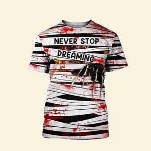 Never Stop Dreaming All Over Print Products - AOP Products - GoDuckee