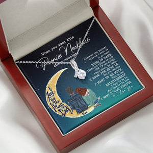 Couple When You Wear This Promise Necklace Always Remember - Personalized Message Card Jewelry Necklace - Jewelry - GoDuckee