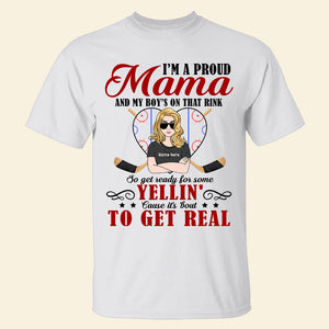 Ice Hockey Get Ready For Some Yellin' Cause It's About To Get Real Custom Shirts - Shirts - GoDuckee