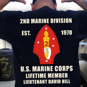 Military Lifetime Member - Personalized Shirts - Custom Military Unit - Shirts - GoDuckee