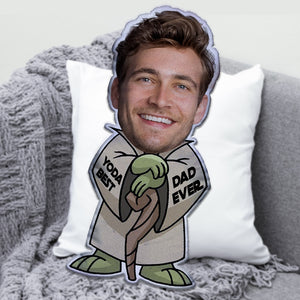 Dad Best Dad Ever Personalized Custom Shape Pillow - Pillow - GoDuckee