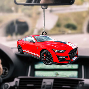 Custom Flat Car Ornament and Keychain, Upload Car Photo, Gift For Car Lovers - Ornament - GoDuckee