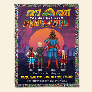 Gift For Family 03DNDT030423TM Personalized Blanket - Blanket - GoDuckee