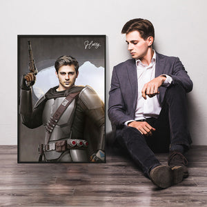 Custom Face Wall Art - Gift for Fans - Poster & Canvas - GoDuckee