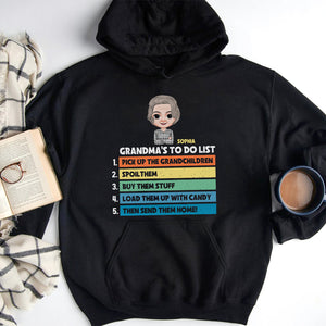 Grandma Personalized Shirt T-shirt Hoodie Sweatshirt, Gift For Grandma Mother 05HUDT010423HH - Shirts - GoDuckee