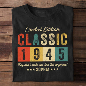 They Don't Make Em' Like This Anymore Personalized Year Of Birth Shirt - Shirts - GoDuckee
