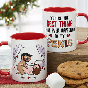 You're The Best Thing That Ever Happened To Me, Personalized Mug, Funny Gift For Couple - Coffee Mug - GoDuckee