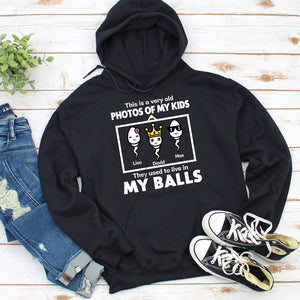 This Is A Very Old Photo Of My Kids, Personalized Shirt, Gift For Dad, Father's Day Gift, Sperm Shirt - Shirts - GoDuckee