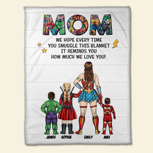 Mother's Day 01NATI300323TM Personalized Blanket - Blanket - GoDuckee