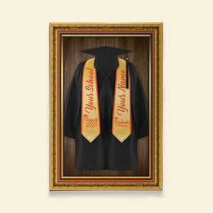Personalized Graduation Uniform Canvas Print, Gift For Graduates - Poster & Canvas - GoDuckee