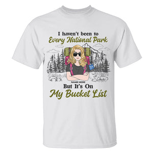Personalized Gifts For Hiking Lovers, I heaven't been to every national park but it's on my bucket list Custom Shirts - Shirts - GoDuckee