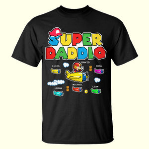 Super Dad Personalized Pilot Father's Day Shirt Gift For Dad, Grandpa - Shirts - GoDuckee