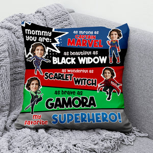 Personalized Mother's Day Pillow Mommy You Are - Pillow - GoDuckee