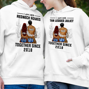 Cowboy Couple I Am Her I Am His Personalized Shirts - Shirts - GoDuckee