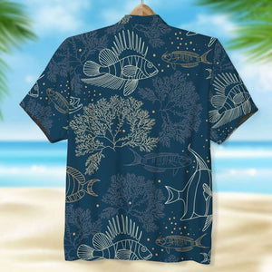 Couple Photo Personalized Hawaiian Shirt Aloha Shirt - Hawaiian Shirts - GoDuckee