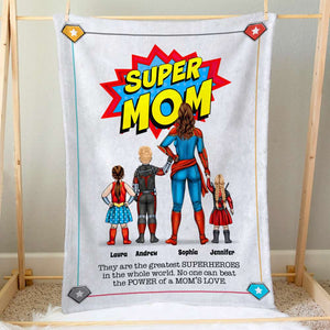 Family Personalized Blanket 02HUDT250323TM - Blanket - GoDuckee