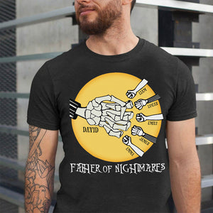 Father Of Nightmares Personalized Father's Day Shirt Gift For Dad - Shirts - GoDuckee