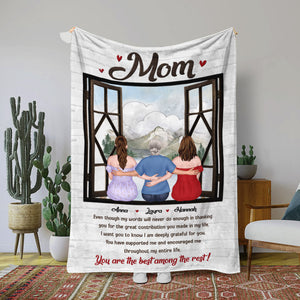 You Are The Best Among The Rest - Mother's Day Blanket - Mother's Day Gift - Personalized Blanket - Gift For Mom - Blanket - GoDuckee