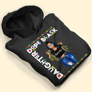 Black Family Dope Black- Personalized Shirts - Gift for Family Members - Front Cool Girl - Shirts - GoDuckee