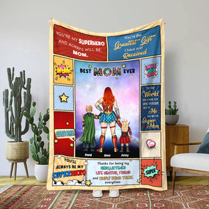 Mother's Day 03SNLI300323TM Personalized Blanket - Blanket - GoDuckee