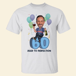 Aged To Perfection Personalized Birthday Shirts, Gift For Man - Shirts - GoDuckee