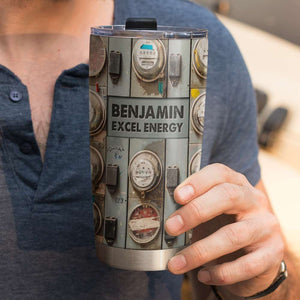 Personalized Lineman Tumbler - Electricity Meter What Part Of Don't You Understand - Tumbler Cup - GoDuckee