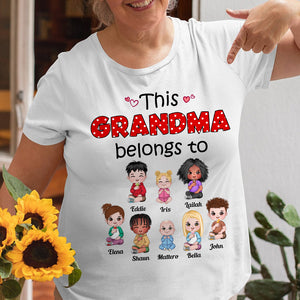 Family Grandma And Grandkids T-shirt Hoodie Sweatshirt - Shirts - GoDuckee