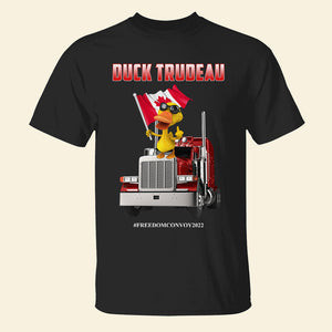 Yellow Duck with Glasses Shirt - Duck on A Truck - Shirts - GoDuckee
