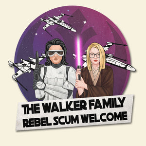Personalized Doormat - Rebel Scum Welcome - Gift For Family Members - Doormat - GoDuckee