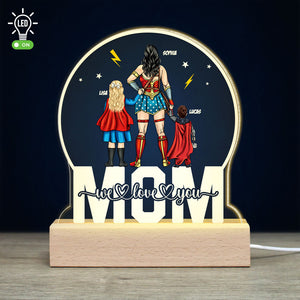 Mother's Day PW-02NATI210323TM Personalized Led Light - Led Night Light - GoDuckee