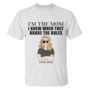 Personalized Gifts Shirt Ideas with Family Rules Custom Shirts Customize quote and appearance for dad, mom, oldest kid, middle kid and youngest kid - Shirts - GoDuckee