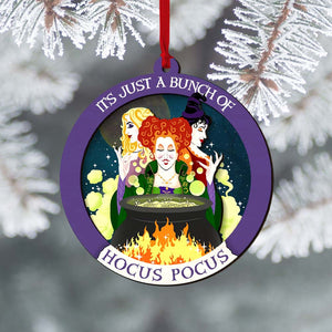 Witch Sister Ornament, It's Just A Bunch of Magic, Christmas Tree Decor - Ornament - GoDuckee