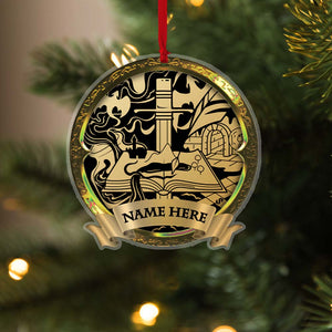Dungeons & Dragon, Personalized Acrylic Ornament - Ornament - GoDuckee