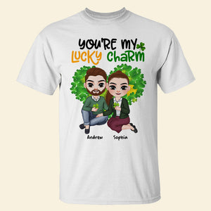 You Are My Lucky Charm Personalized Shirt, Couple Gift - Shirts - GoDuckee